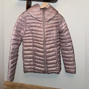 Point Zero Women's Blush Quilted Ski Jacket